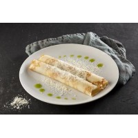 Блинчики с сыром и ветчиной