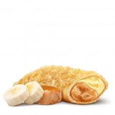 Пирожок банан-карамель