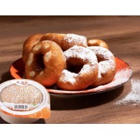 Пончики с сахарной пудрой (6 шт)
