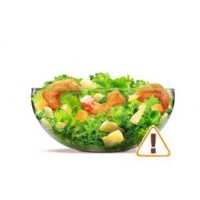 Салат «Цезарь» с креветками