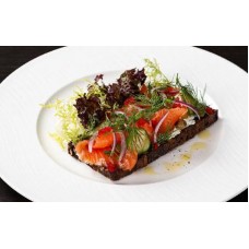 Доставка  Шведский тост с лососем из Кофемания